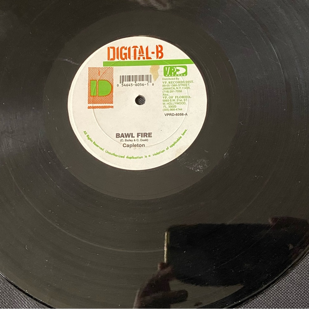 Capleton 12 inch Vinyl Record reggae music Louis culture dancehall Bob Marley